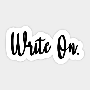 Write On Sticker